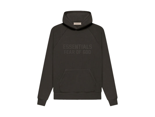 ESSENTIALS FEAR OF GOD HOODIE CORE COLLECTION "OFF-BLACK"