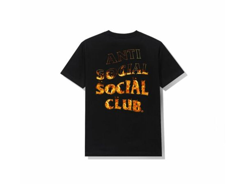 ASSC FLAME LOGO TEE BLACK