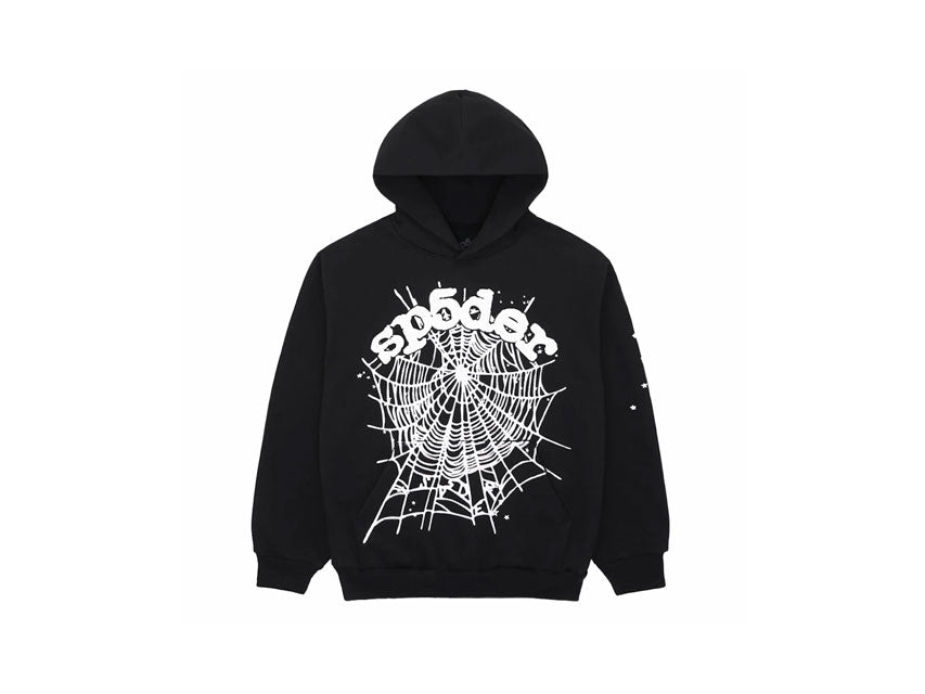 SP5DER OG WEB HOODIE BLACK