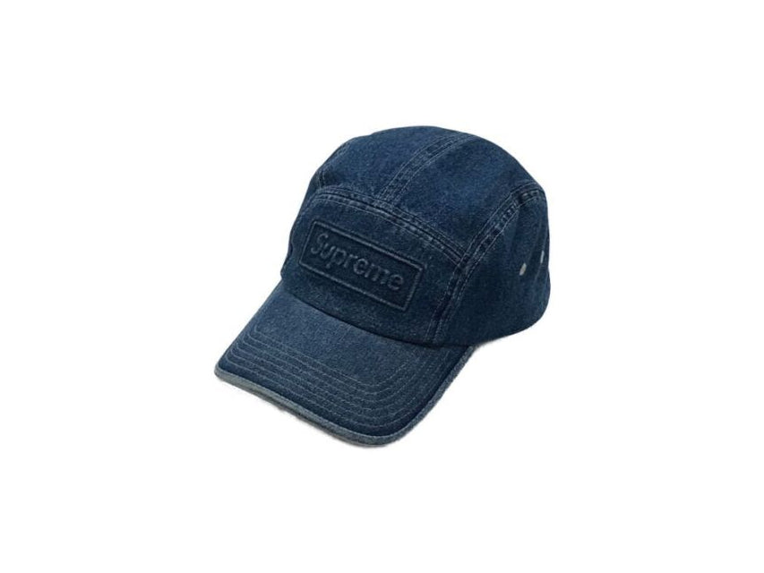 SUPREME DENIM LOGO HAT