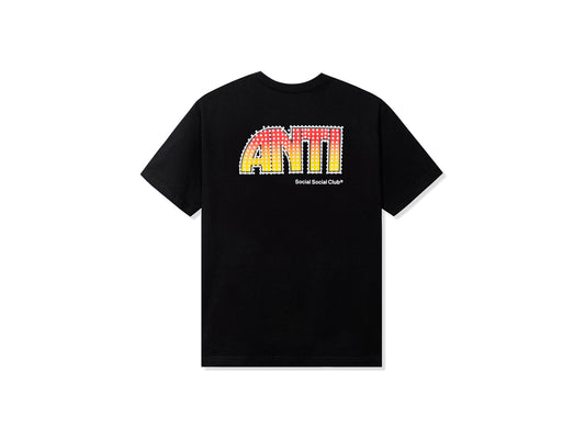 ASSC SUNSETS AND CAR CRASHES TEE "BLACK"