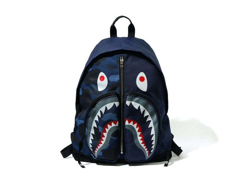 BAPE LOGO BACKPACK SS23 "BLUE"