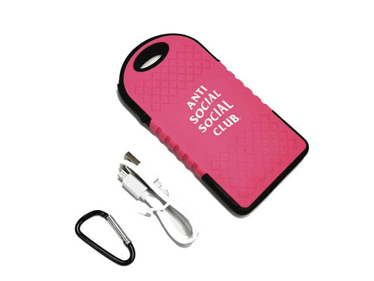 ASSC PORTABLE SOLAR CHARGER "PINK"