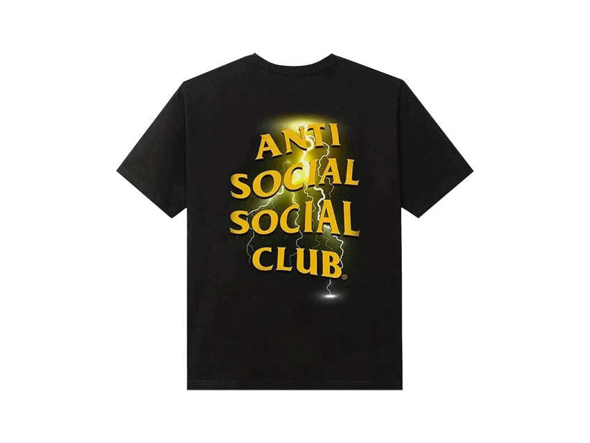 ASSC YELLOW TWISTA TEE BLACK