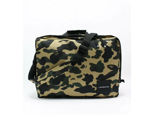 BAPE 3 WAY SHOULDER BAG "DESERT BEIGE CAMO"