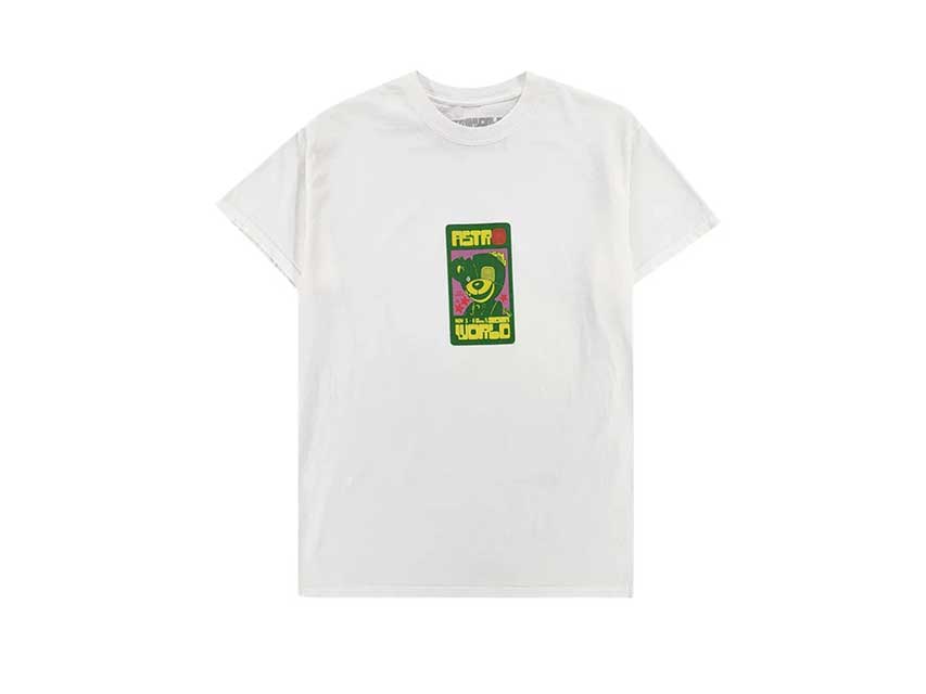 TRAVIS SCOTT ASTROWORLD SCARE BEAR TEE "WHITE"