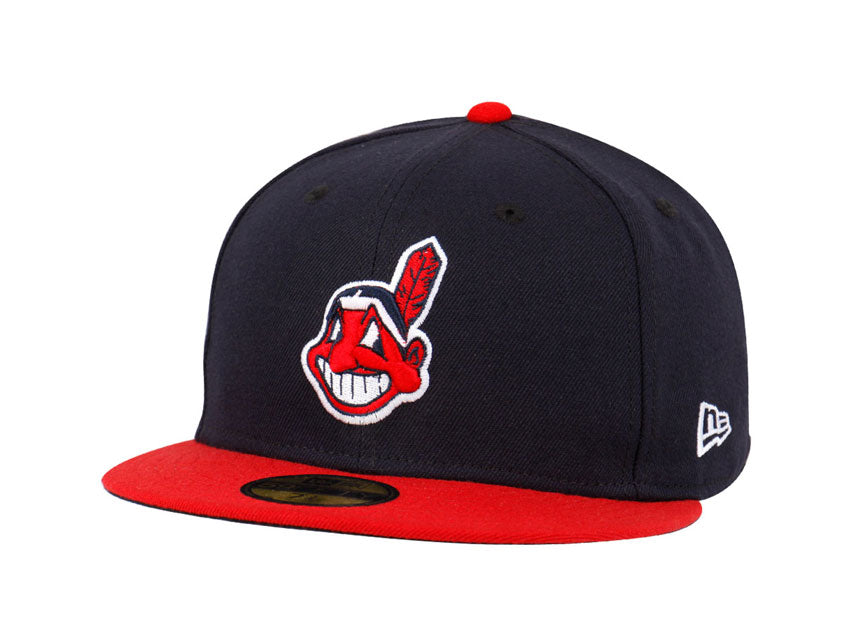 NEW ERA HAT FITTED "NAVY BLUE/RED"