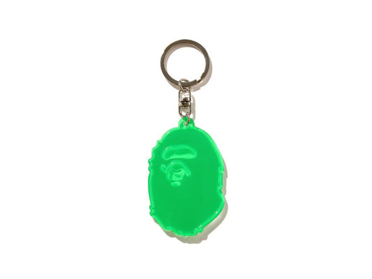 BAPE RUBBER LOOP KEYCHAIN "GLOW IN THE DARK"