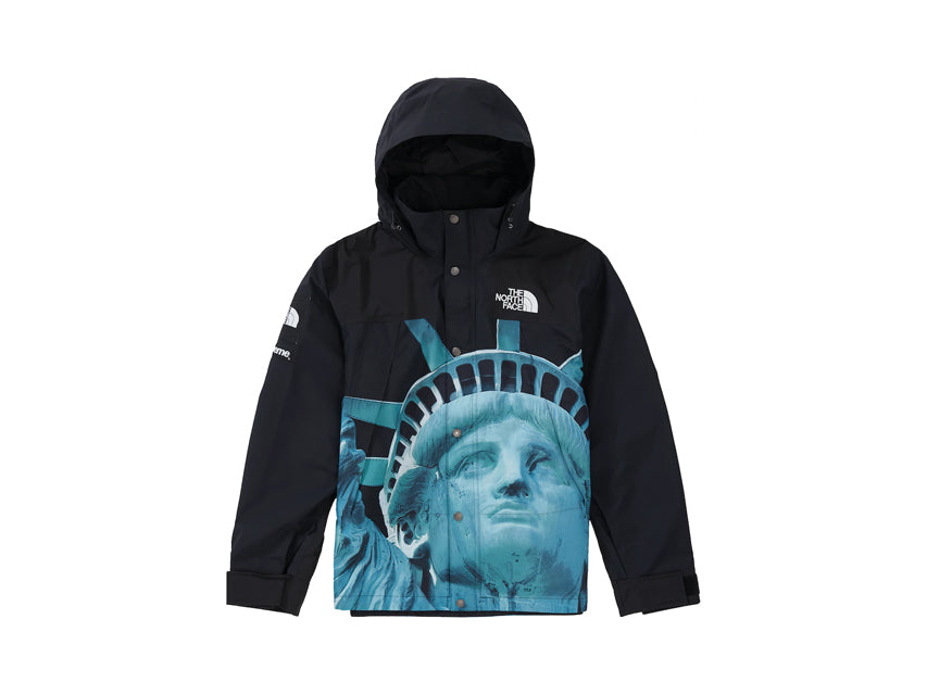 SUPREME THE NORTH FACE STATUE OF LIBERTY MOUNTAIN JACKET BLACK