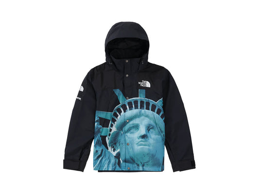 SUPREME THE NORTH FACE STATUE OF LIBERTY MOUNTAIN JACKET BLACK