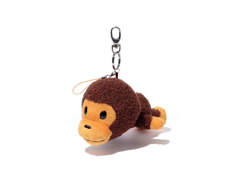 BAPE MILO KEYCHAIN "BROWN"