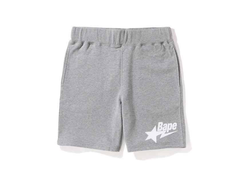 BAPE BAPESTA SWEAT SHORTS "GREY"