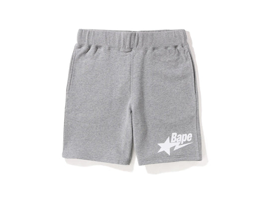 BAPE BAPESTA SWEAT SHORTS "GREY"