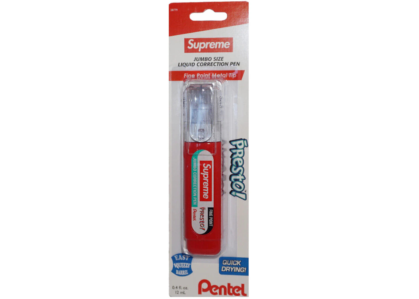 SUP PENTE PRESTEL CORRECTION PEN "RED"