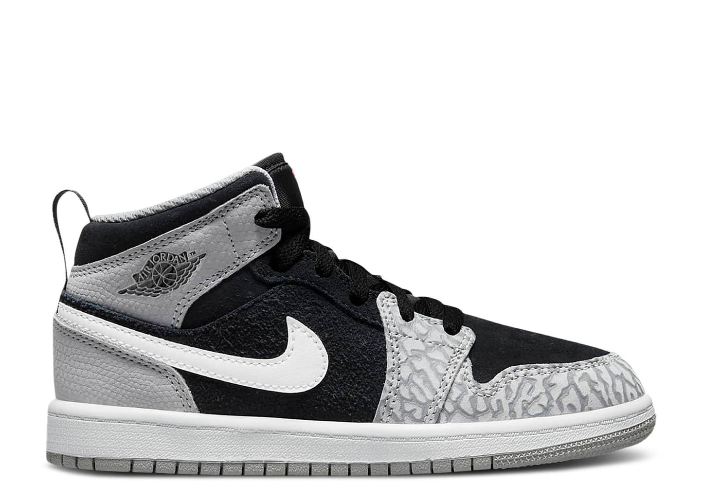 AIR JORDAN 1 MID SE PS 'ELEPHANT TOE'