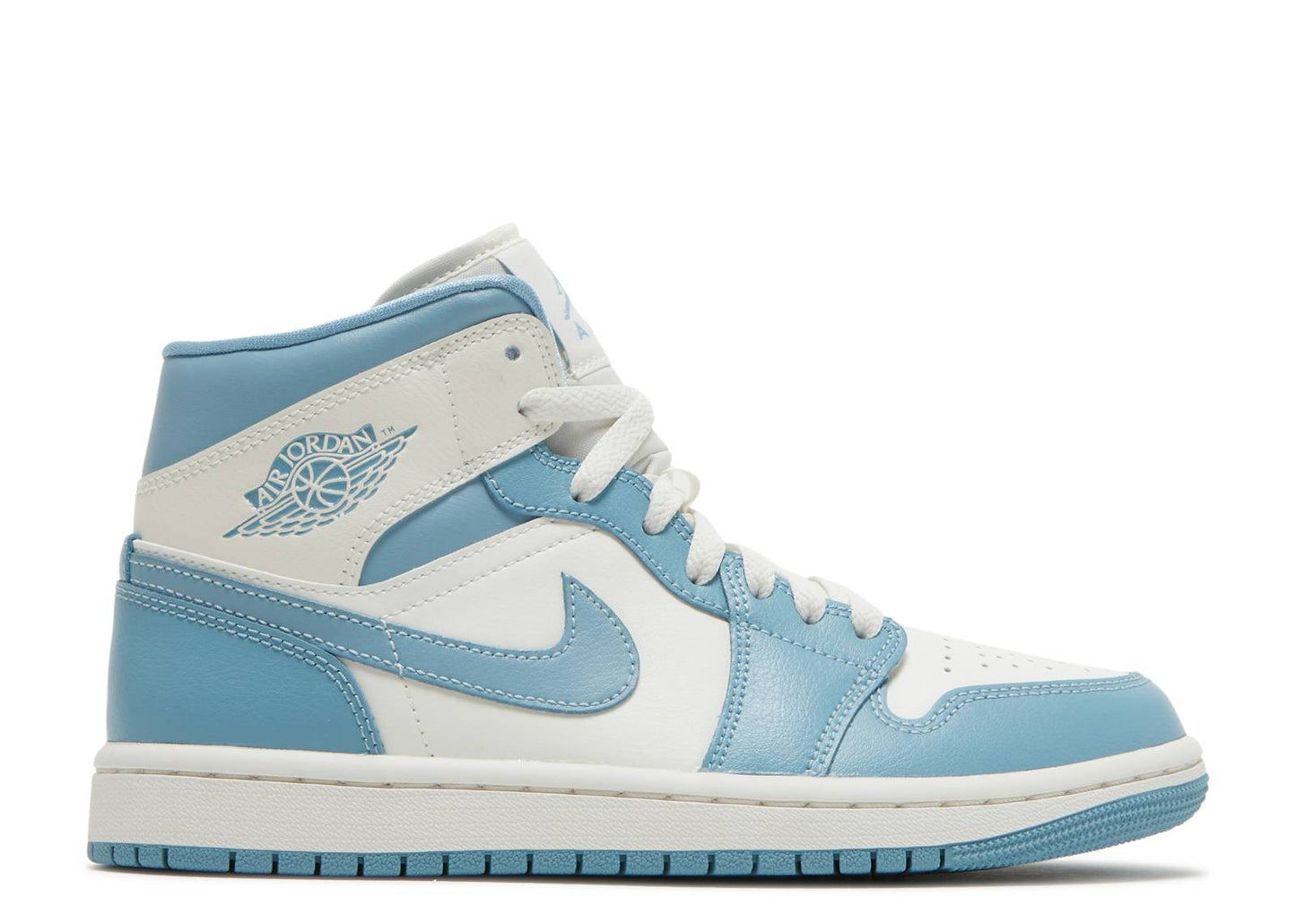 WMNS AIR JORDAN 1 MID 'UNIVERSITY BLUE'