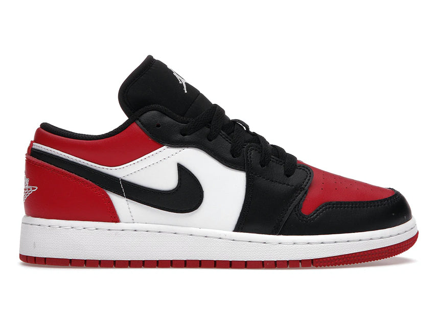 AIR JORDAN 1 LOW (GS) "BRED TOE"