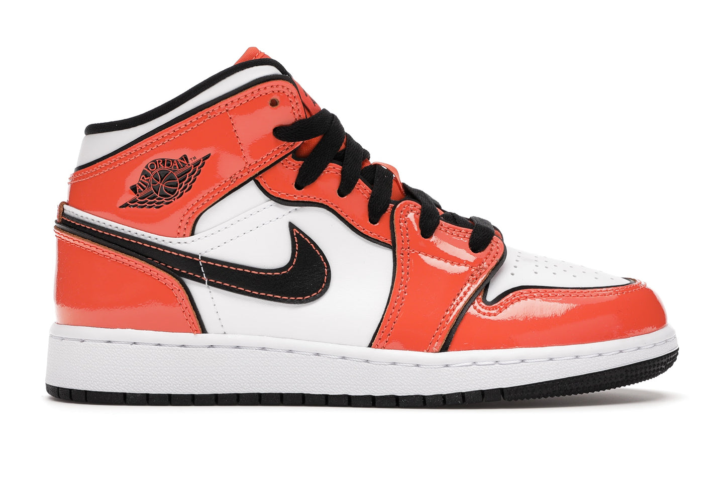 AIR JORDAN 1 MID GS "TURF ORANGE"