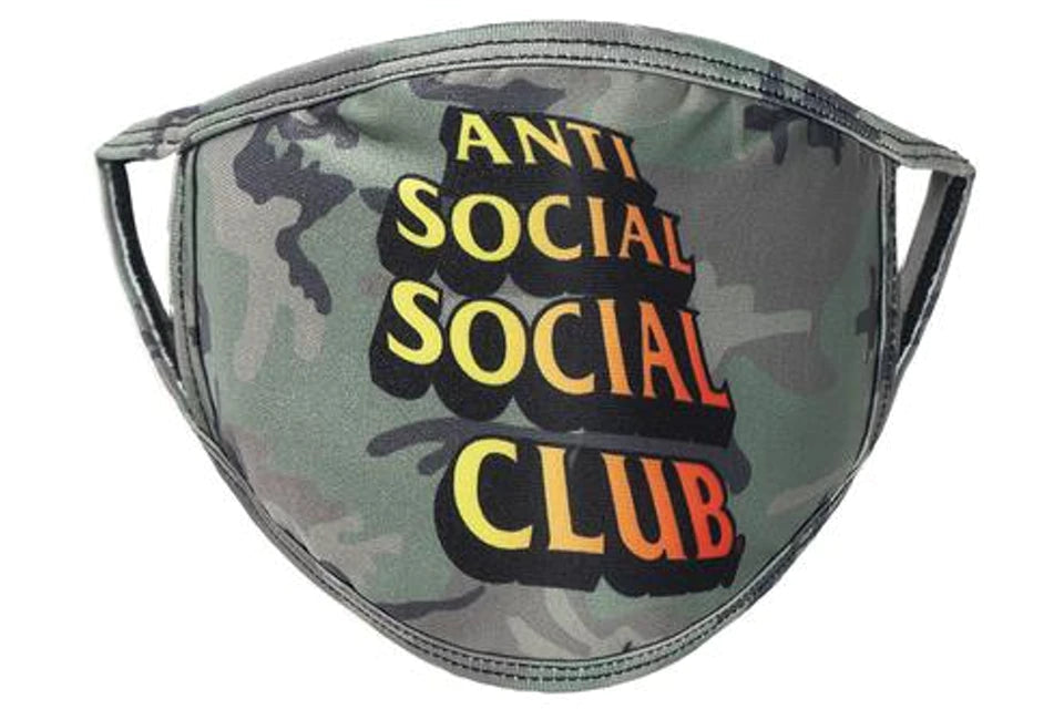 ASSC COMIC SANS MASK "GREEN CAMO"