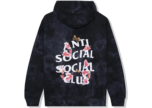 ASSC KKOCH NEVER DIES HOODIE "BLACK TIE DYE "