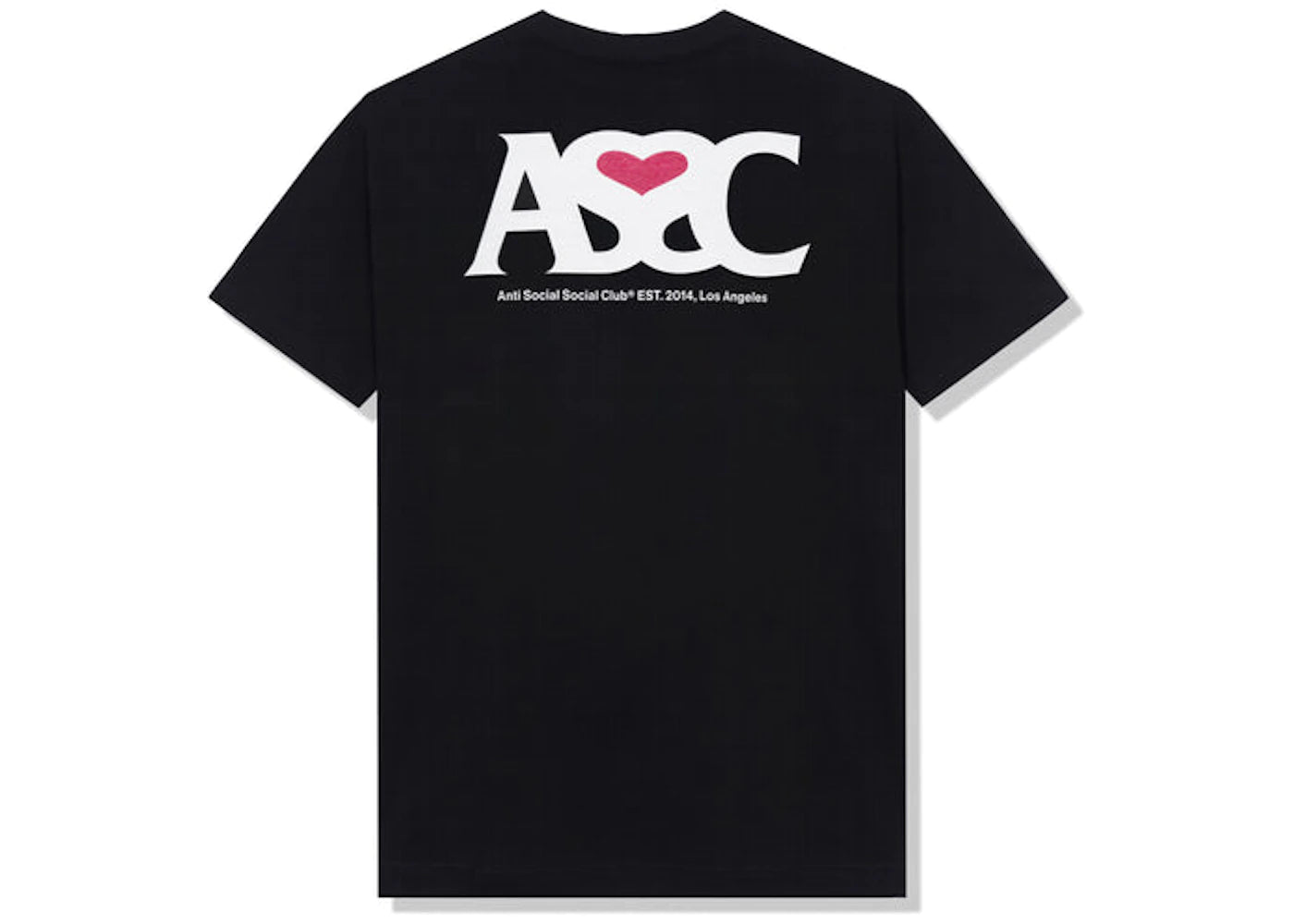 ASSC NEGATIVE SPACE TEE "BLACK"