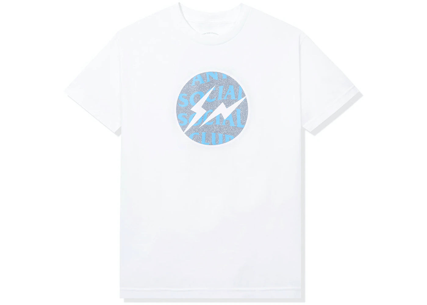 ASSC X FRAGMENT CALLED INTERFERENCE TEE "WHITE/BLUE"