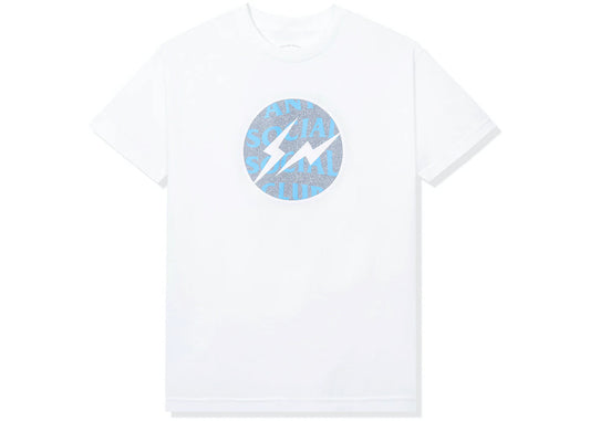 ASSC X FRAGMENT CALLED INTERFERENCE TEE "WHITE/BLUE"