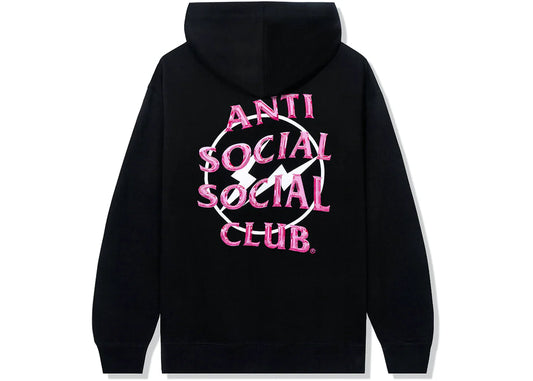 ASSC X FRAGMENT PRECIOUS PETALS HOODIE "BLACK/PINK"