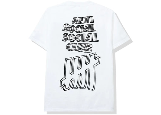 ANTI SOCIAL SOCIAL CLUB X UNDEFEATED "CLUB UNDEFEATED" ARMY GREEN TEE