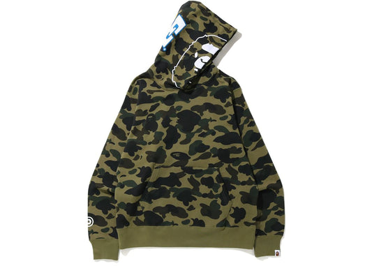 BAPE TIE DYE PULLOVER OS HOODIE "GREEN"