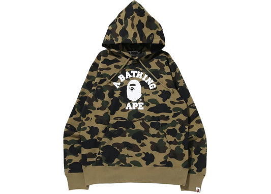 BAPE COLLEGE PULLOVER HOODIE 2021 "GREY "