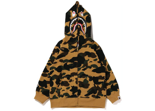 BAPE SHARK ZIP HOODIE (KIDS) "GALAXY CAMO"