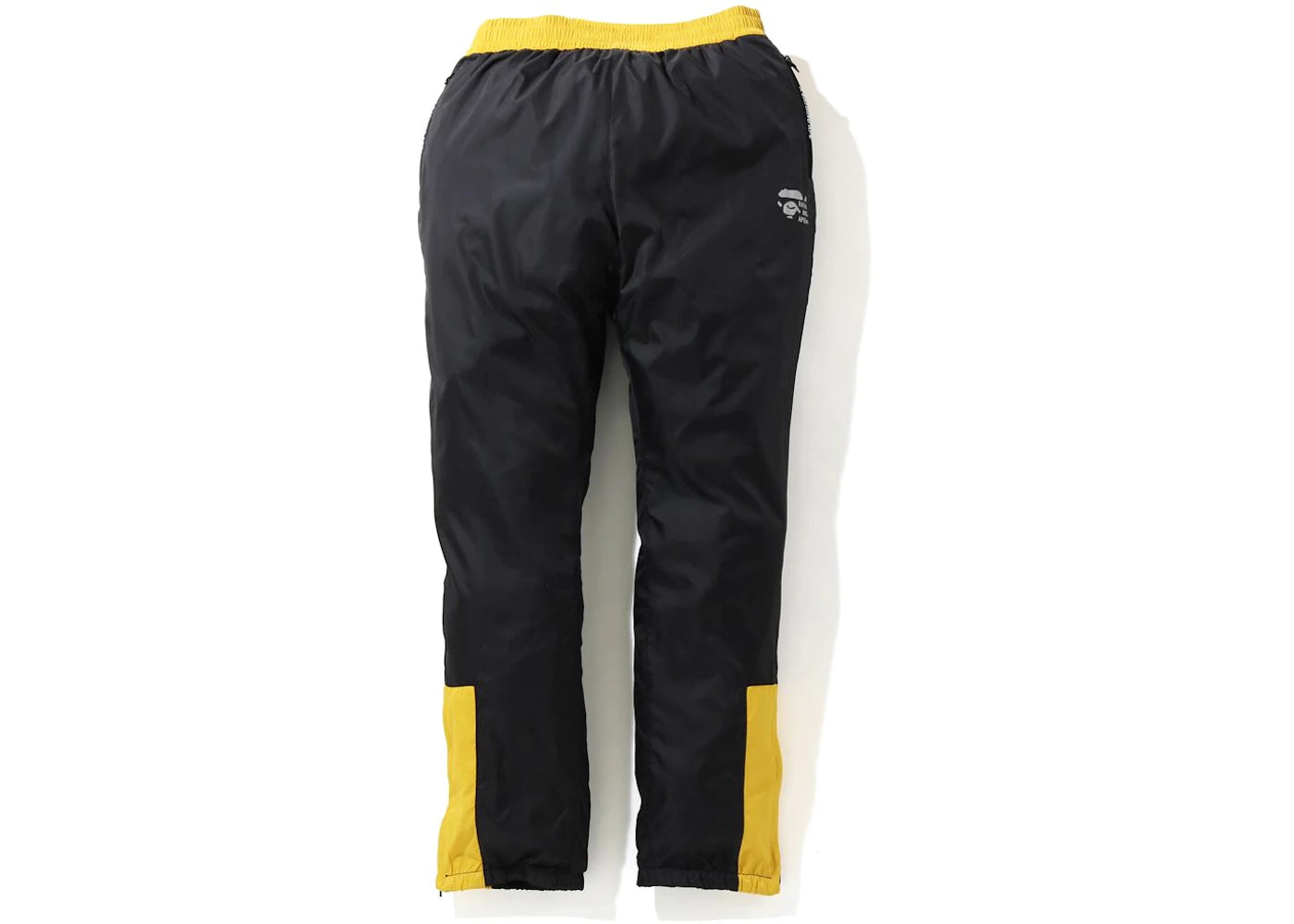 BAPE 2TONE TRACK PANTS YELLOW