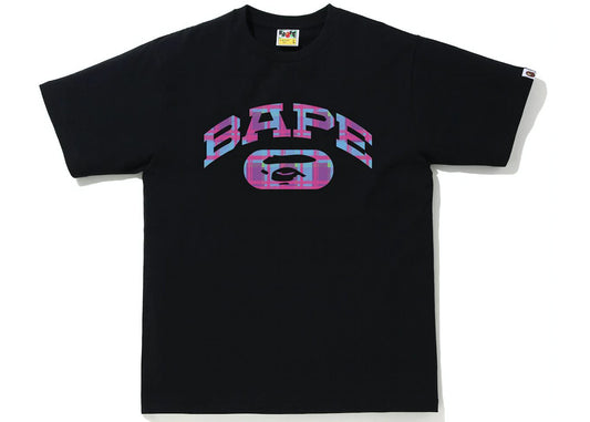 BAPE COLLEGE LOGO TEE (KIDS) "PURPLE"