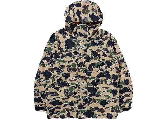 BAPE SNOWBOARD JACKET "YELLOW STA CAMO"