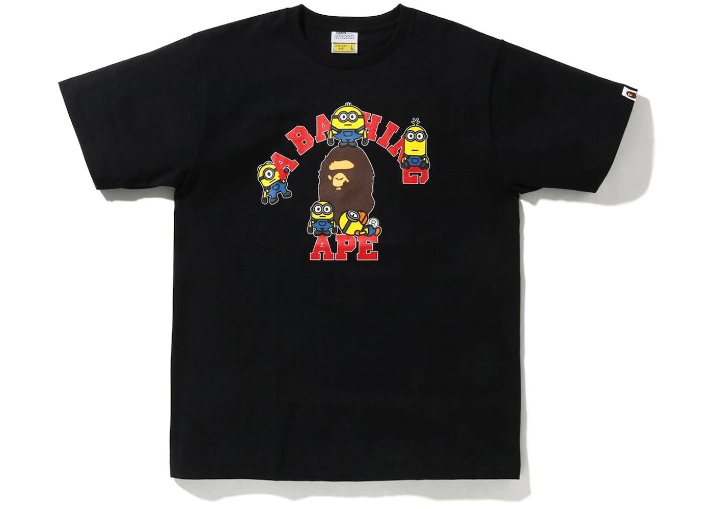 BAPE X MINIONS TRIO TEE "BLUE"