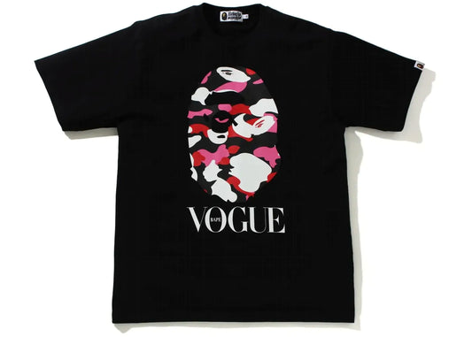 BAPE X LDG APE HEAD TEE "BLACK"