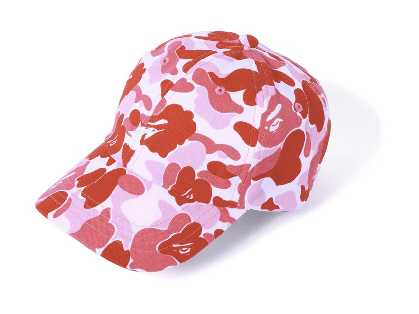 BAPE ABC STA LOGO TRUCKER HAT "PINK CAMO"