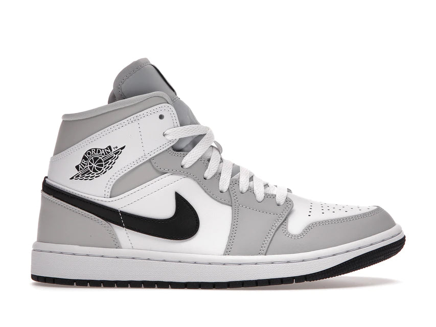 WMNS AIR JORDAN 1 MID "LIGHT SMOKE GREY"