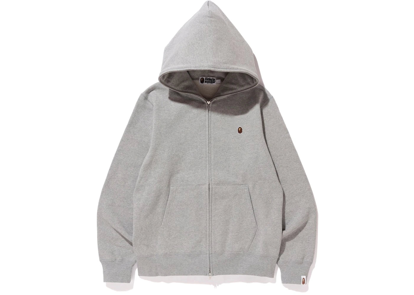 BAPE 5 APE HEAD HOODIE 2021 "GREY"