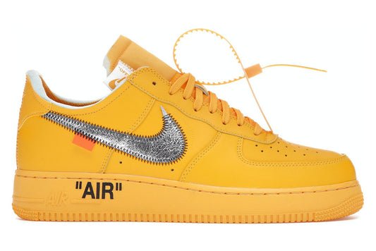 AIR FORCE 1 '07 / OW OFF WHITE "UNIVERSITY GOLD"