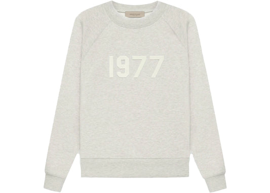 ESSENTIALS CREWNECK "LIGHT OATMEAL"