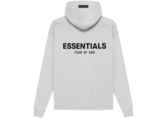 ESSENTIALS RELAXED PULLOVER HOODIE "LIGHT OATMEAL"