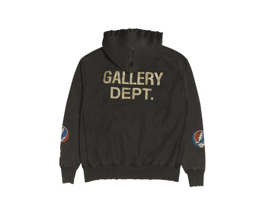 GALLERY DEPT. GRATEFUL DEAD HOODIE "BLACK"