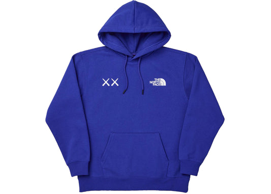 KAWS X THE NORTH FACE POPOVER HOODIE BOLT BLUE