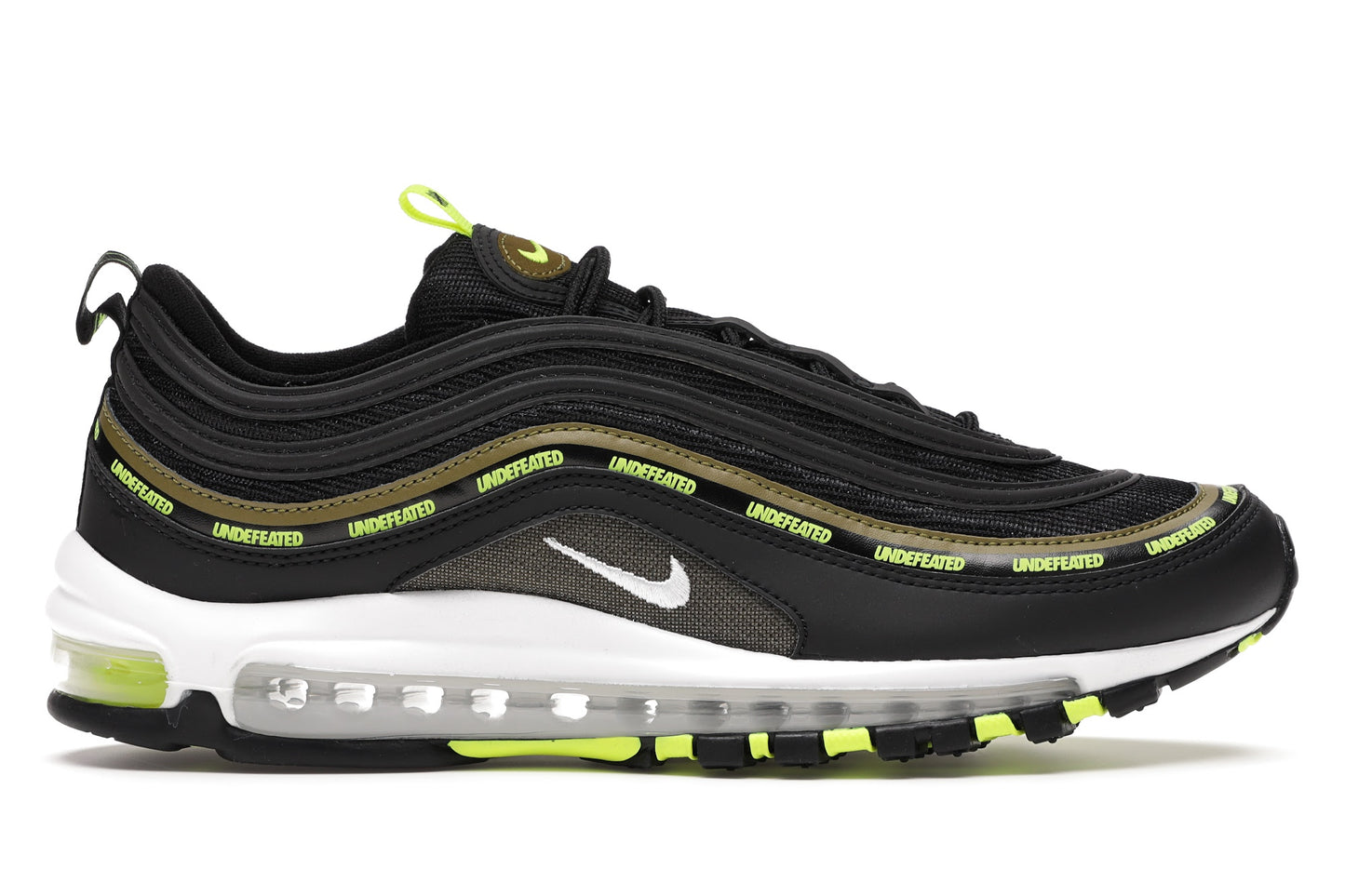 NIKE AIR MAX 97/UNDEFEATED "BLACK VOLT"