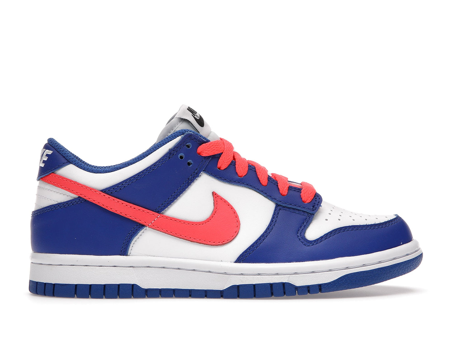 NIKE DUNK LOW GS "BRIGHT CRIMSON/GAME ROYAL"