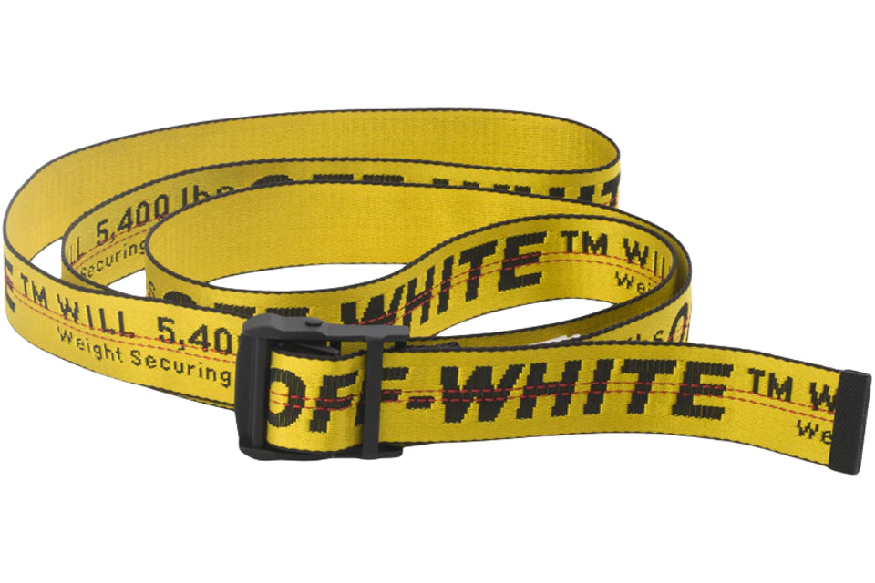 OFF-WHITE INDUSTRIAL BELT "YELLOW"