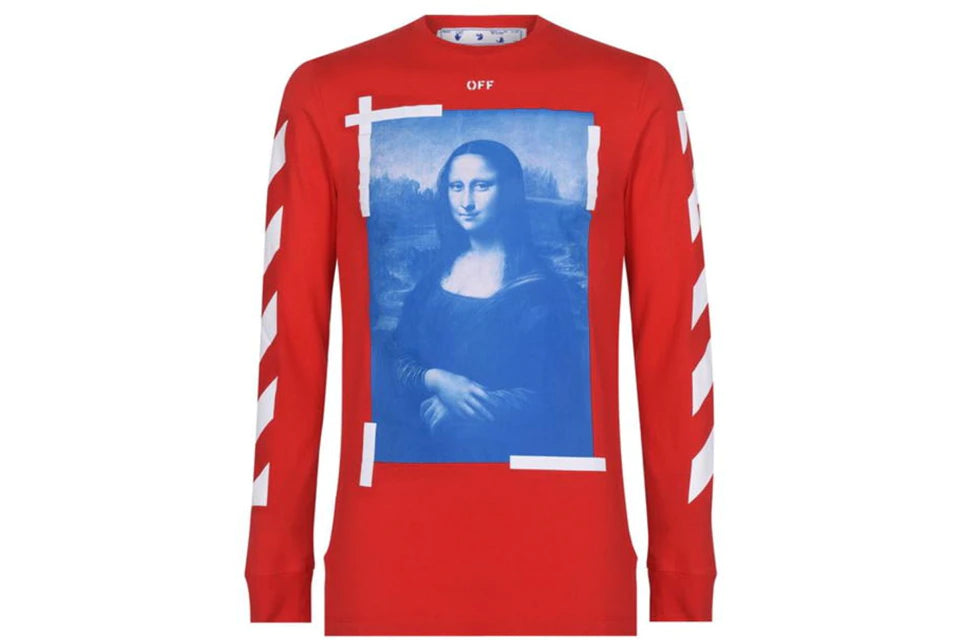 OFF-WHITE MONA LISA L/S TEE "RED"