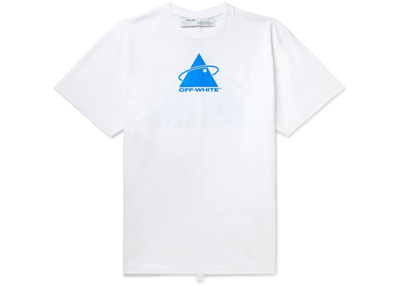 OFF-WHITE TRIANGLE PLANET OS TEE "WHITE"